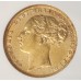 AUSTRALIA 1874 . ONE 1 SOVEREIGN . SYDNEY . GOLD . SLABBED